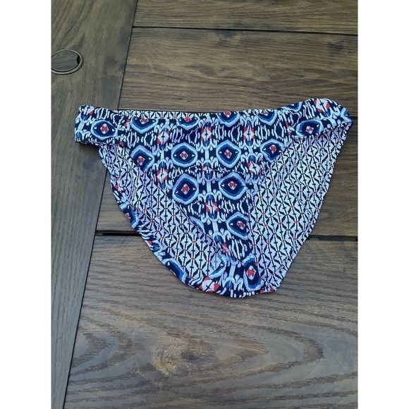 Tommy Bahama women’s Island Cays Ikat Reversible Hipster Bikini Bottoms Large - Picture 3 of 9